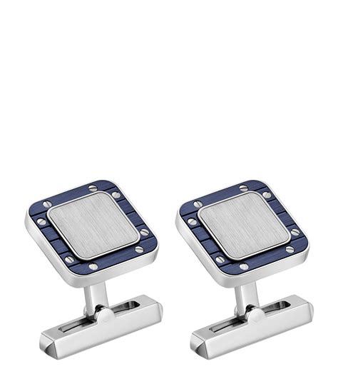 silver cartier|cartier silver cufflinks.